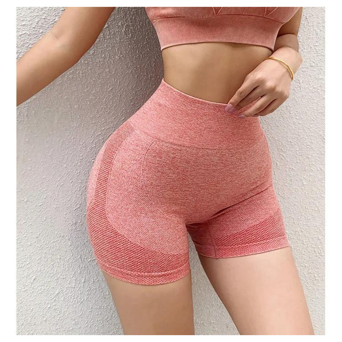 🍑 Short Deportivo Mujer Push Up | Secado Rápido + Cintura Alta