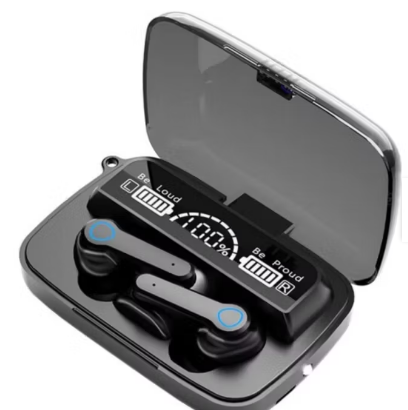👉 Audífonos M19 Bluetooth + Power Bank 2000mAh (Pantalla LED)