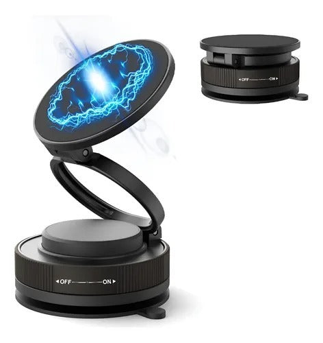 ⚡ Soporte Magnético Giratorio 360° con Luz LED