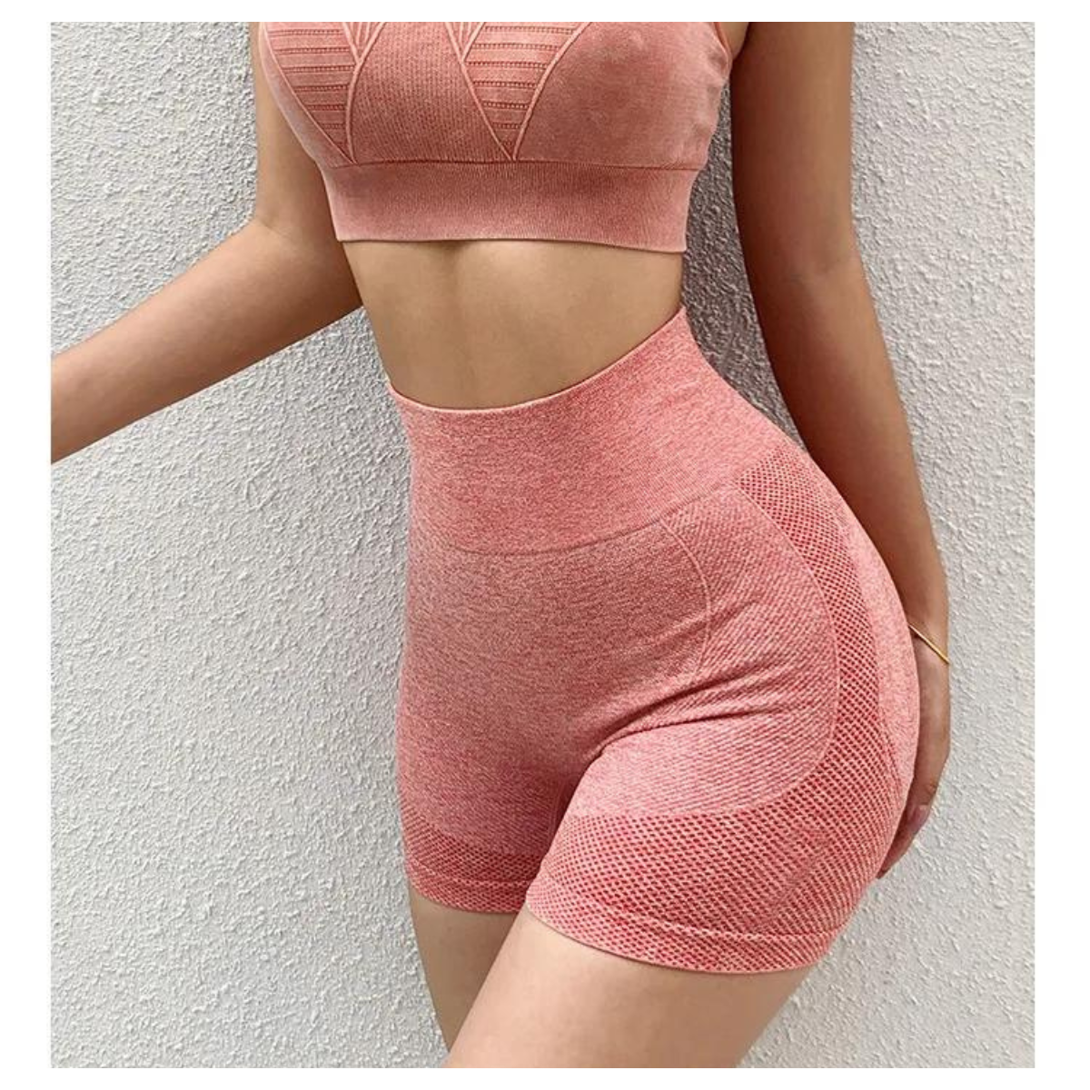 🍑 Short Deportivo Mujer Push Up | Secado Rápido + Cintura Alta