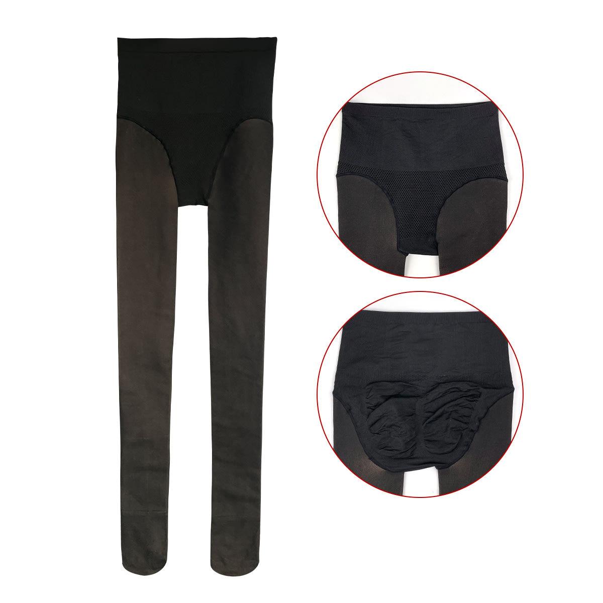 Calzas Medias Efecto Piel Polar