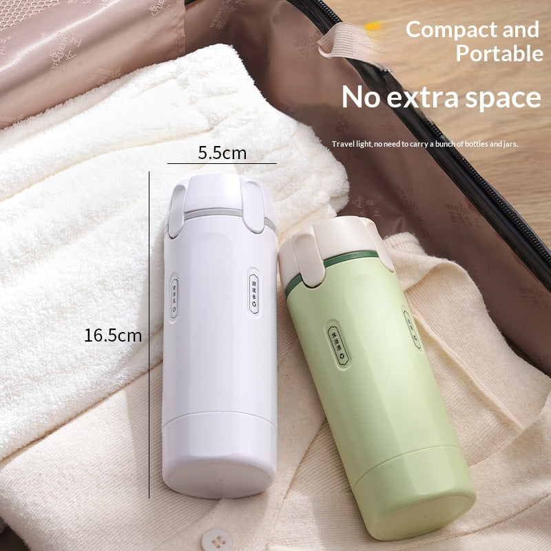 Pack 2 Botellas Dispensadoras 4 en 1 para Viajes