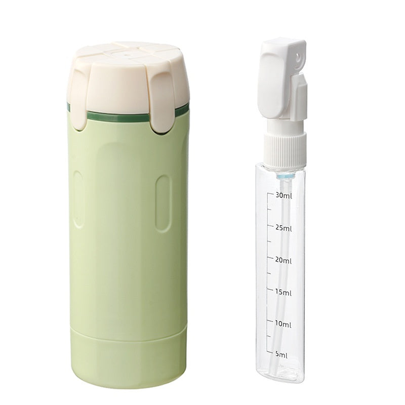 Pack 2 Botellas Dispensadoras 4 en 1 para Viajes